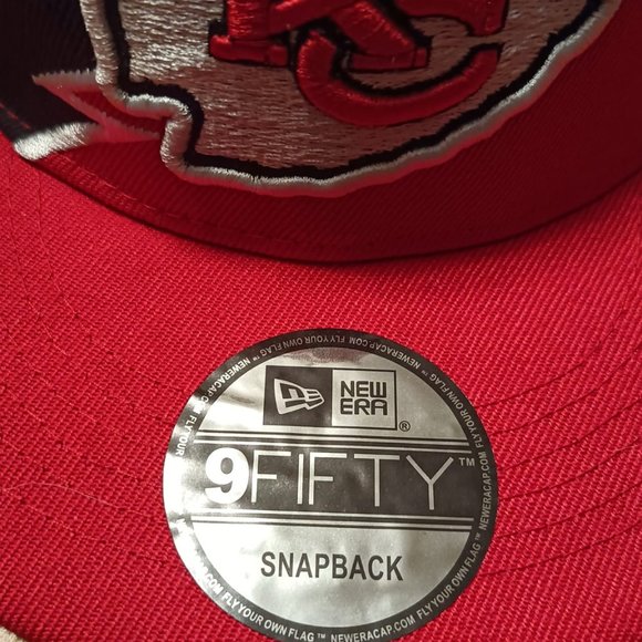 Kansas City Chiefs Snapback Cap.. Stitched, NWT - Picture 3 of 4